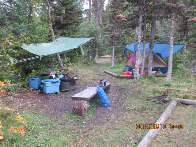Indian Point Lake camp