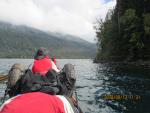 Coming around the shoulder of Issac Lake
