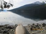 A view of the beach at Lynx Creek